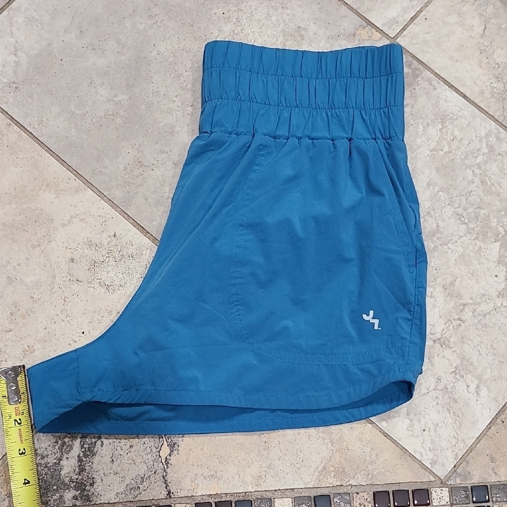 JoyLab Women's Athletic Shorts in Blue - Picture 10 of 10